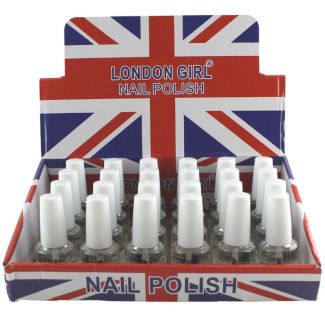 Wholesale London Girl Nail Polish Clear Tray 