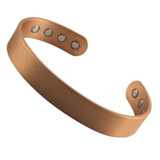 wholesale Magnetic Copper Bangle - Plain Design (One Size) 