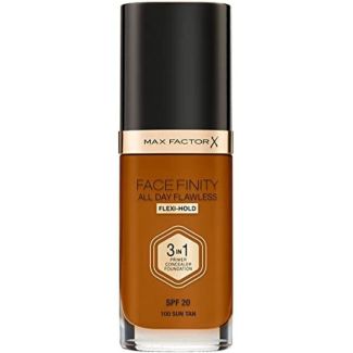 Wholesale Max Factor Facefinity 3in1 Flexi-Hold Foundation - Sun Tan 100 