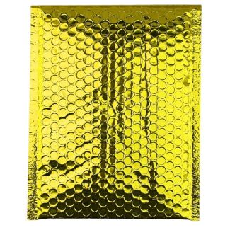 Metallic Gold Padded Mailing Bags - Peel & Seal Jiffy Bags -180mm x 260mm