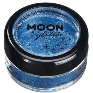 Wholesale Moon Classic Fine Glitter Shaker - Blue 