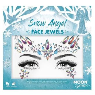 Wholesale Moon Glitter Face Jewels - Snow Angel 