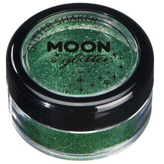 Wholesale Moon Classic Fine Glitter Shaker - Green 