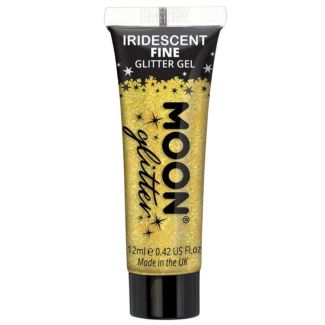 Wholesale Moon Iridescent Fine Glitter Gel - Yellow 