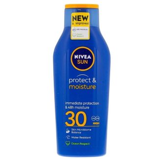 Wholesale Nivea Sun Protect & Moisture SPF 30 Sun Lotion - 200ml