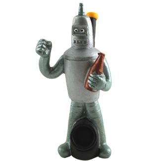 Wholesale Novelty Wooden Pipe - Robot