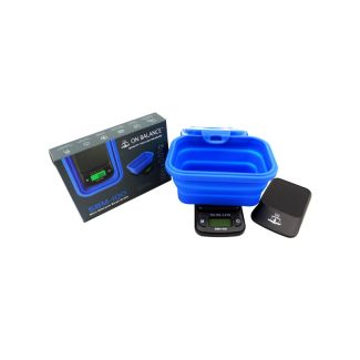 Wholesale On Balance Mini Silicone Blue Bowl Scale  - SBM 100 (100g x 0.01g)