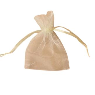 Wholesale Organza Bags -Ivory (10 x 7.5cm) 