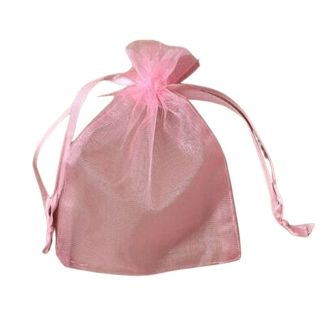 Wholesale Organza Gift Bag - Pink(15 x 10cm)
