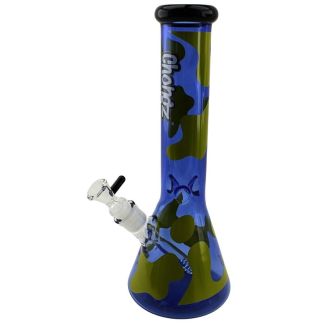 Wholesale Percolator Glass Waterpipe 'The Blob' Design  (13 Inch)