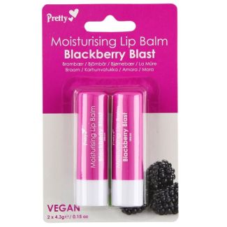 Wholesale Pretty Moisturising Lip Balm - Blackberry Blast
