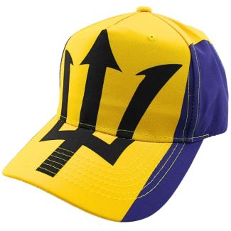 Wholesale Printed 6 Panel Baseball Cap - Barbados