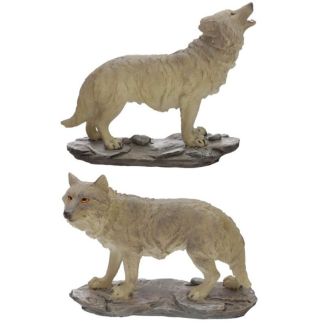 Wholesale Protector of the North Moonlight Protector Wolf Figurine