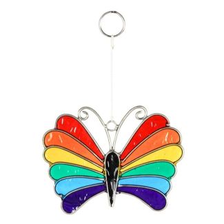 Wholesale Rainbow Butterfly Suncatcher 
