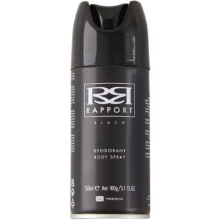Wholesale Rapport Deodorant Body Spray - Black