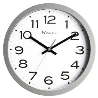 Wholesale Ravel Wall Clock 25cm - Grey