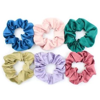 Wholesale Regular - Satin Fabric Scrunchie.Dia.10cm