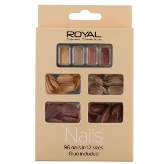 Wholesale Royal Cosmetic Connections Nails - Natural 