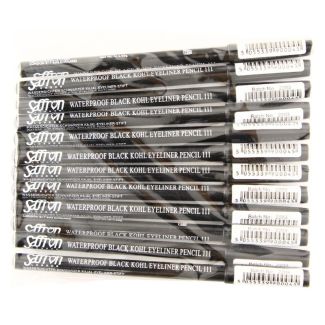 Wholesale Saffron Waterproof Kohl Eyeliner Pencil - Black (111) 