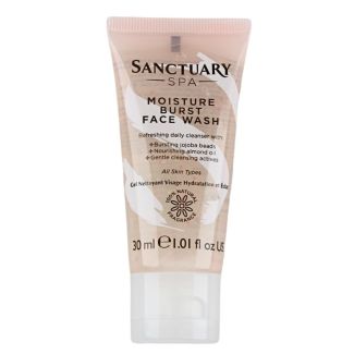 Wholesale Sanctuary Spa Moisture Burst Face Wash 30ml