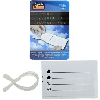 Wholesale Self Laminating Luggage Tags