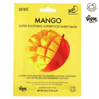 Wholesale Skin Treats Mango Super Soothing Superfood Sheet Mask 