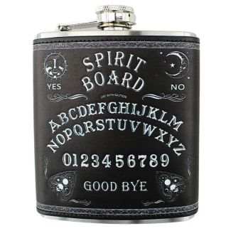 Wholesale Spirit Board Hip Flasks (7oz)