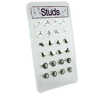 Wholesale Sterling Silver Ear Studs -  Assorted Design