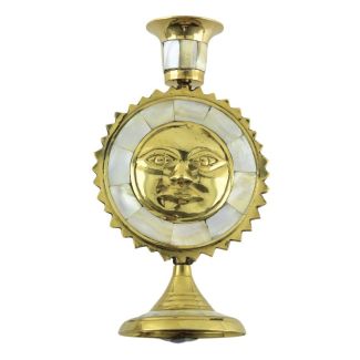 Wholesale Sun Design Metal Candle Holder -18cm