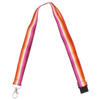 Wholesale Sunset Lesbian Lanyards with Detachable Keyhook
