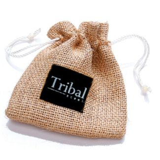 Wholesale Tribal Steel Drawstring Jute Gift Bag 