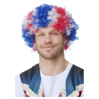 Wholesale Union Jack Afro Wig