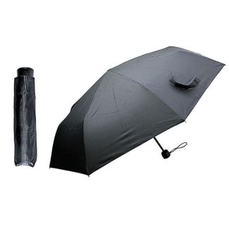 Wholesale Unisex Black Compact Umbrellas
