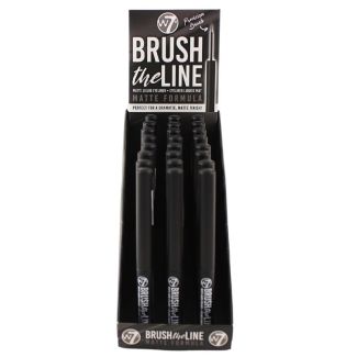 Wholesale W7 Brush The Line Matte Liquid Eyeliner 