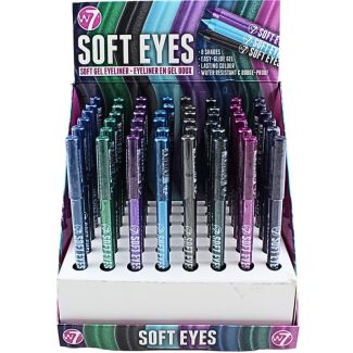 Wholesale W7 Soft Eyes Gel Eyeliner - Assorted