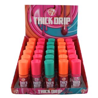 Wholesale W7 Thick Drip Lip Gloss - Assorted 