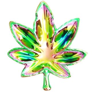 Wholesale Wise Skies Crystal Leaf Ashtray