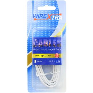 Wirextra 2m Type C Type C Cable