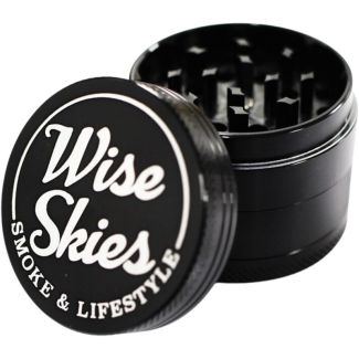 Wise Skies 4 Parts Metal Handmuller -Black