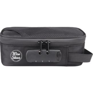 Wise Skies Lock Smell Proof Case- Black