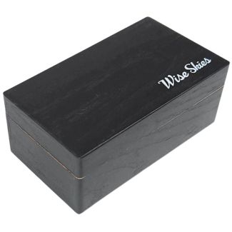 Wise Skies Mini Ashwood Box -Black