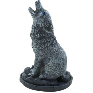 Wolf Incense Cone Holder by Lisa Parker