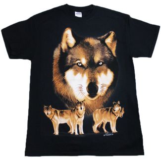 Wolf Pack Black T-Shirt