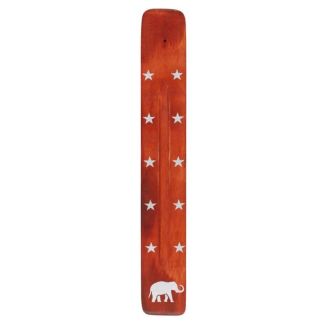 Wooden Incense Ash Catcher Elephant Design 