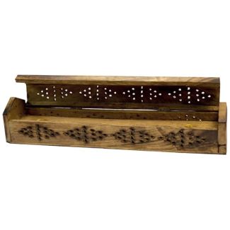 Wooden Incense Burner & Storage Box CX53