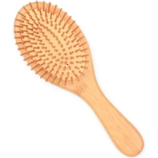 Wooden Paddle Hair Brush With Wooden Bristles (24cm)