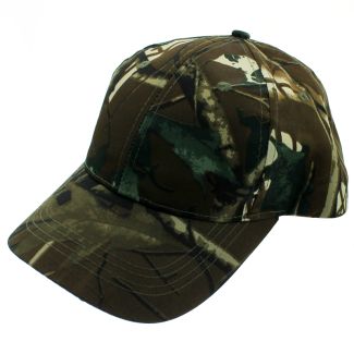 Woodland Camouflage Baseball Cap