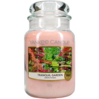 Yankee Large Jar Candle-Tranquil Garden (623g)