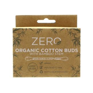 Zero Organic Cotton Buds - 200 Pcs