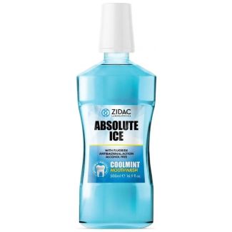 Zidac Absolute Ice Cool Mint Mouthwash - 500ml